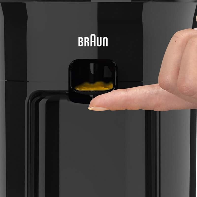 Braun CJ 3050 BK elektrische citruspers 60 W Zwart - Afbeelding 2