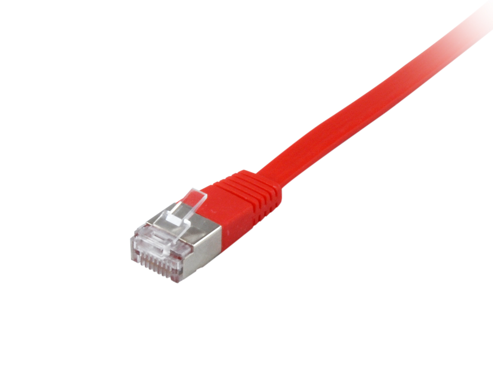 Equip 60762107101 Cat.6A U/FTP Flat Patch Cable, 2.0m, Red, 2 m, Cat6a, RJ45, Red - Afbeelding 2