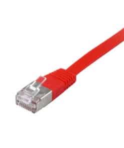 Equip 60762407101 Cat.6A U/FTP Flat Patch Cable, 5.0m, Red, 5 m, Cat6a, RJ45, Red - Afbeelding 2