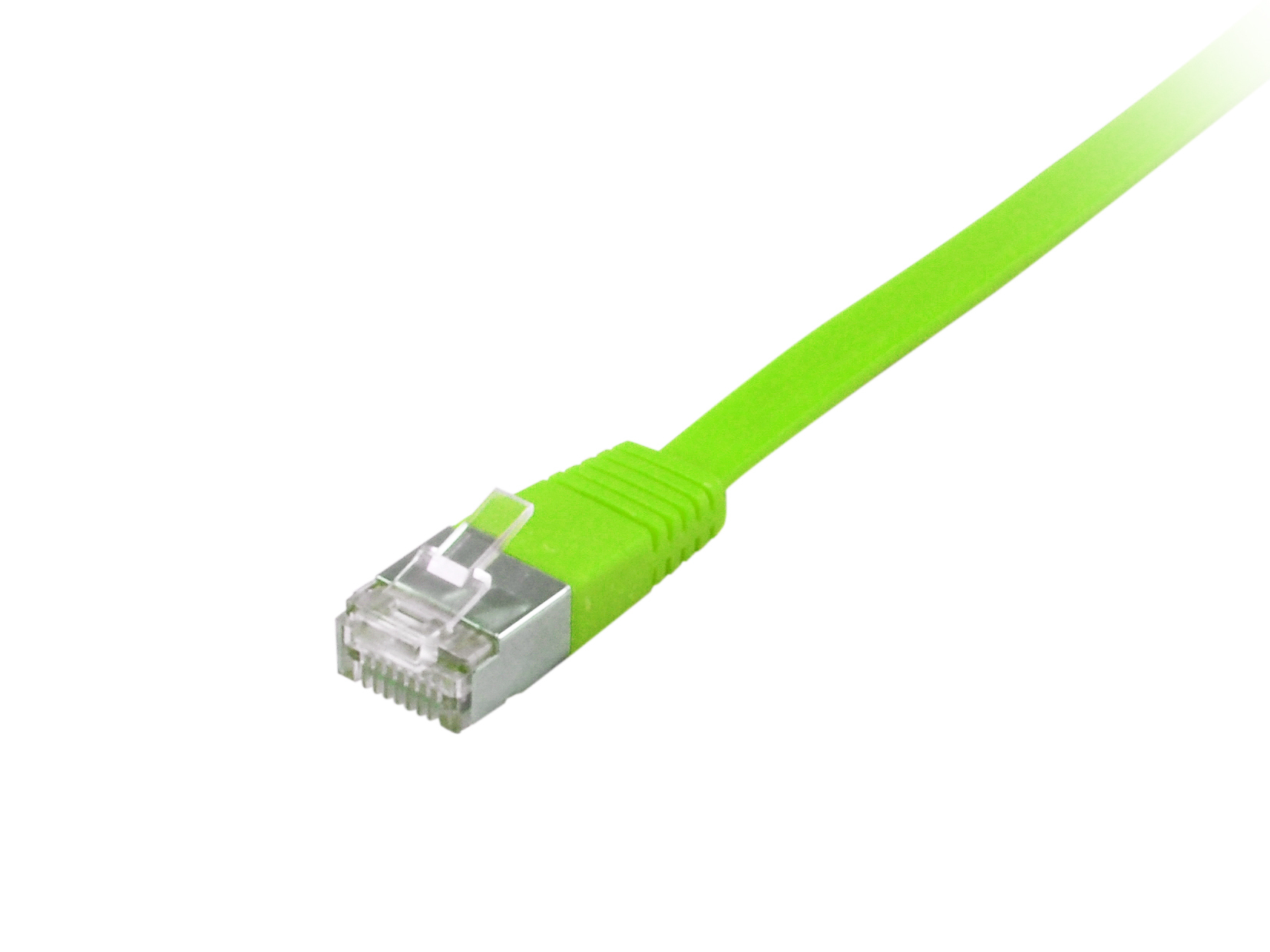 Equip 60764707101 Cat.6A U/FTP Flat Patch Cable, 0.5m, Green, 0.5 m, Cat6a, RJ45, Green - Afbeelding 3