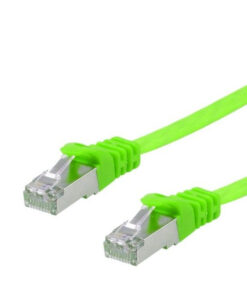 Equip 60764207101 Cat.6A U/FTP Flat Patch Cable, 3.0m, Green, 3 m, Cat6a, RJ45, Green