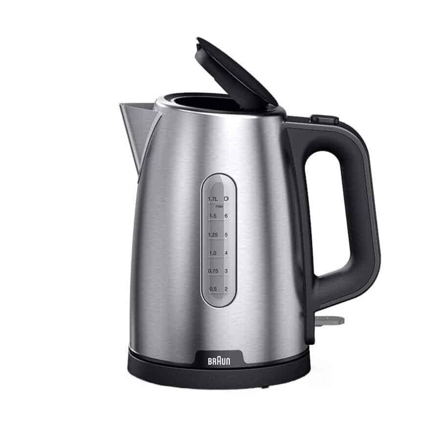 Braun PurShine WK102AI-WK1500BK waterkoker 1,7 l 2200 W Zwart, Roestvrijstaal - Afbeelding 3