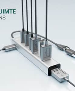 i-tec USB-C/USB-A Charging Metal HUB 7 port (3x USB-C, 4x USB-A) - Afbeelding 5