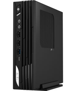 MSI PRO DP21 14M-890EU PC Intel Core i3-14100 8 GB DDR5-SDRAM 256 GB SSD Windows 11 Pro Desktop Mini PC Zwart