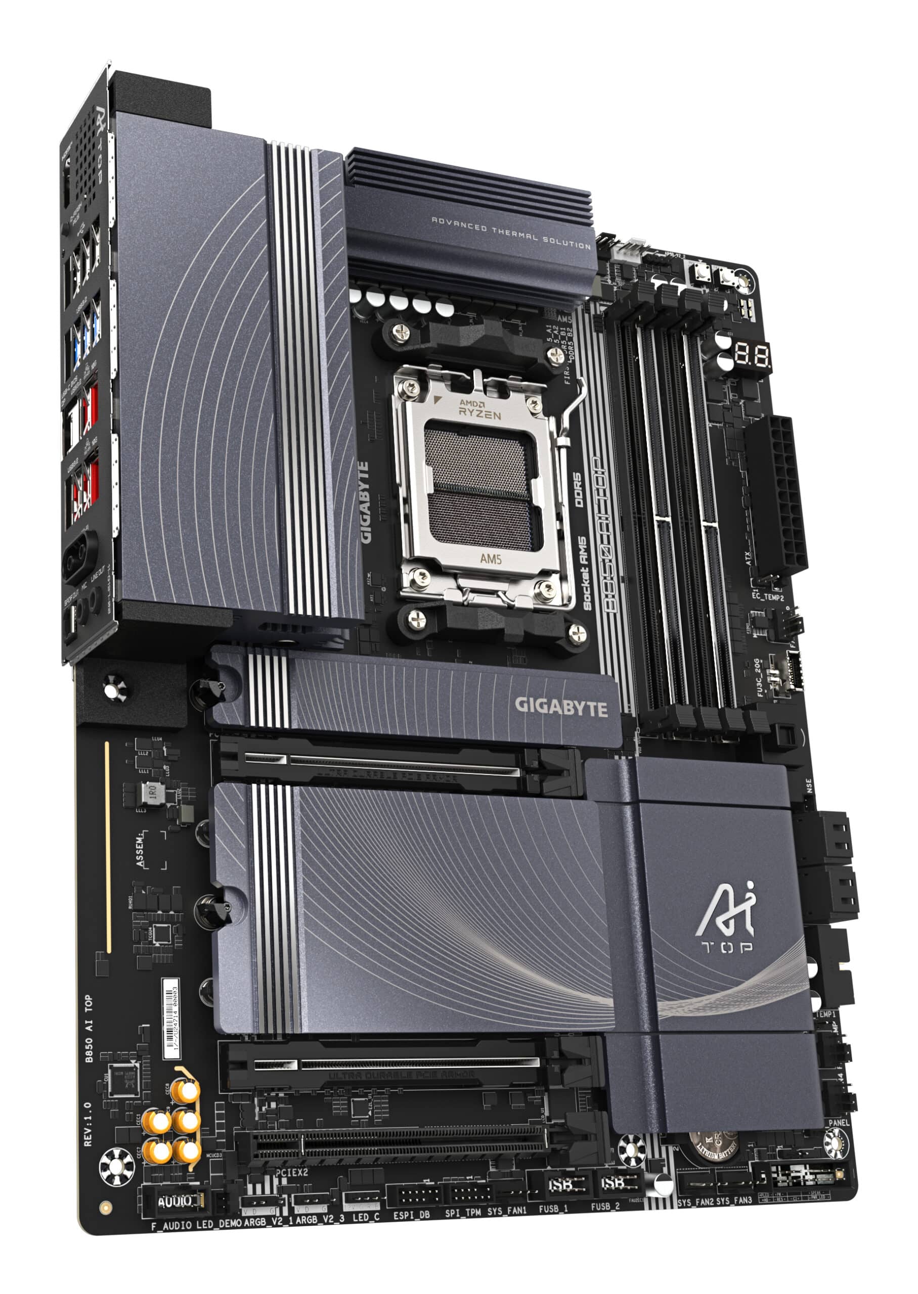 GIGABYTE B850 AI TOP moederbord AMD B850 Socket AM5 ATX - Afbeelding 3