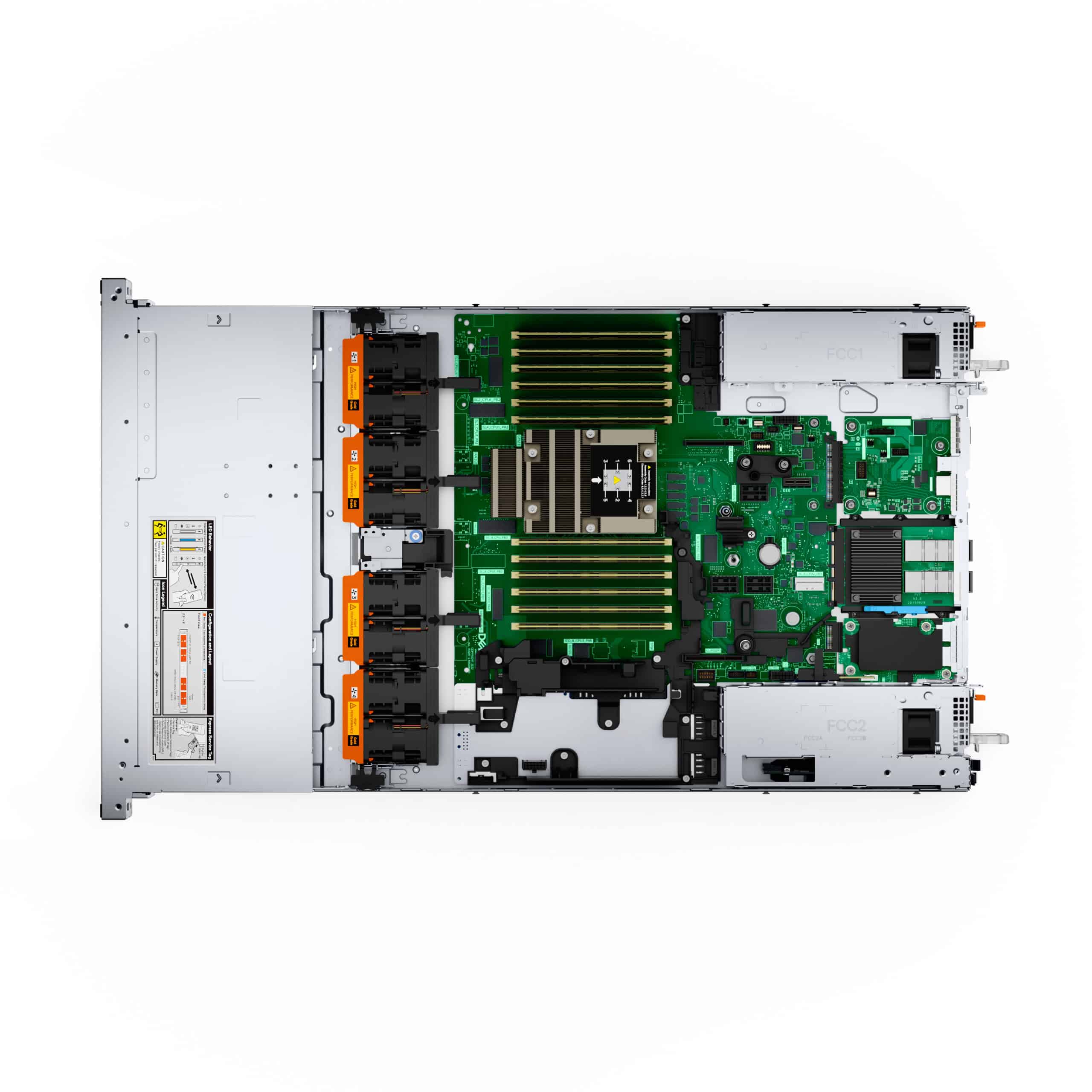 DELL PowerEdge R6615 server 480 GB Rack (1U) AMD EPYC 9224 2,5 GHz 32 GB DDR5-SDRAM 700 W - Afbeelding 5