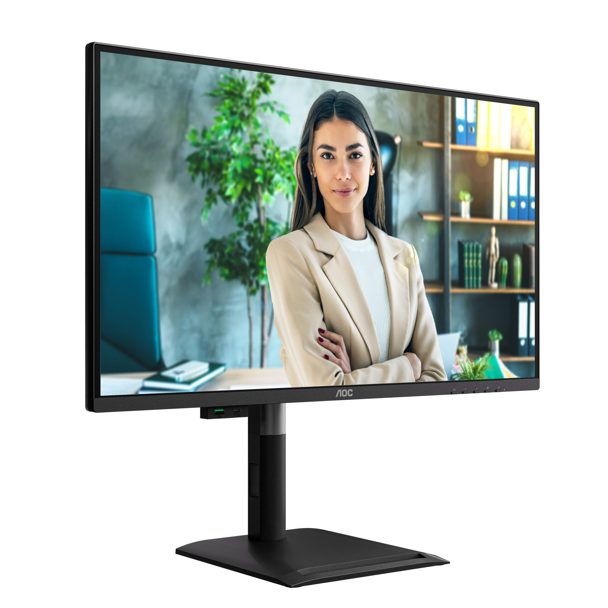 AOC Q27P4C computer monitor 68,6 cm (27") 2560 x 1440 Pixels Zwart - Afbeelding 4