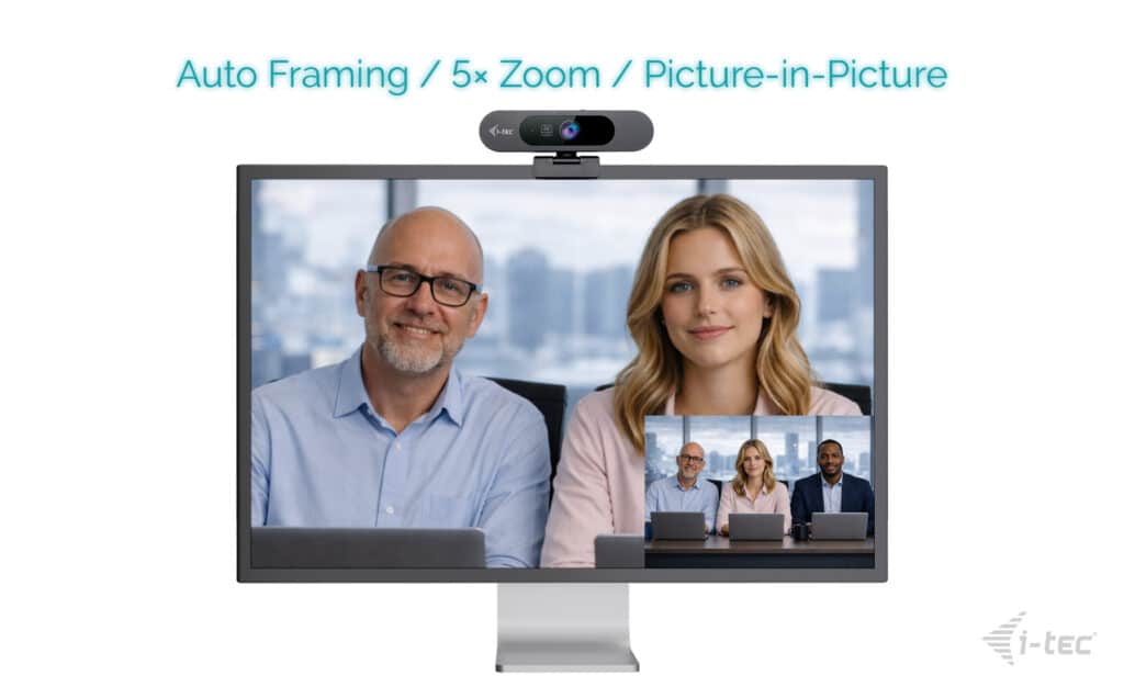 i-tec SOLOMON PRO 900 4K Webcam - Afbeelding 7
