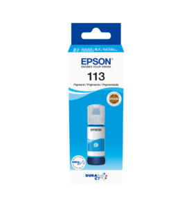 Epson 113 EcoTank Pigment Cyan ink bottle