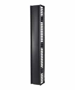 APC Valueline, verticale kabelmanager voor 2 & 4-stijls racks, 84"H X 12"B, enkelzijdig met deur