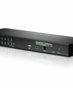 ATEN 16-Poorts PS/2-USB VGA KVM Schakelaar met Ketenverbinding Poort en USB Randapparatuur Ondersteuning