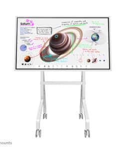 Neomounts FL50-515WH1 Samsung Flip trolley 55-65" - roteerbaar - snelle installatie - Afbeelding 3