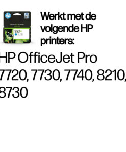 HP 953XL originele high-capacity cyaan inktcartridge