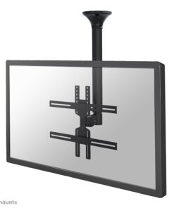 Neomounts FPMA-C400BLACK Monitor/TV-beugel plafond 32-60" - h 64-104 cm