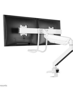 Neomounts NM-D775DXWHITE Monitorarm 10-32" - gasveer - Topfix - 180°-stop - Afbeelding 8