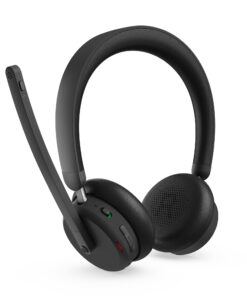 Lenovo 6550 Headset Draadloos Hoofdband Kantoor/callcenter USB Type-C Bluetooth Zwart - Afbeelding 2