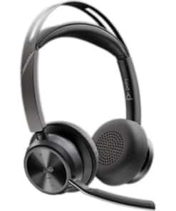 HP Poly Voyager Focus 2 Microsoft Teams Certified USB-C-C Headset +USB-C/A Adapter