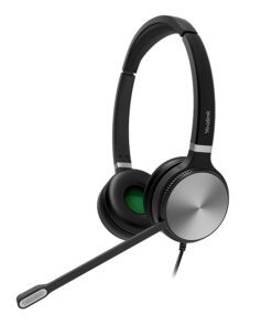 Yealink YHS36 Headset Bedraad Hoofdband Kantoor/callcenter Zwart, Zilver
