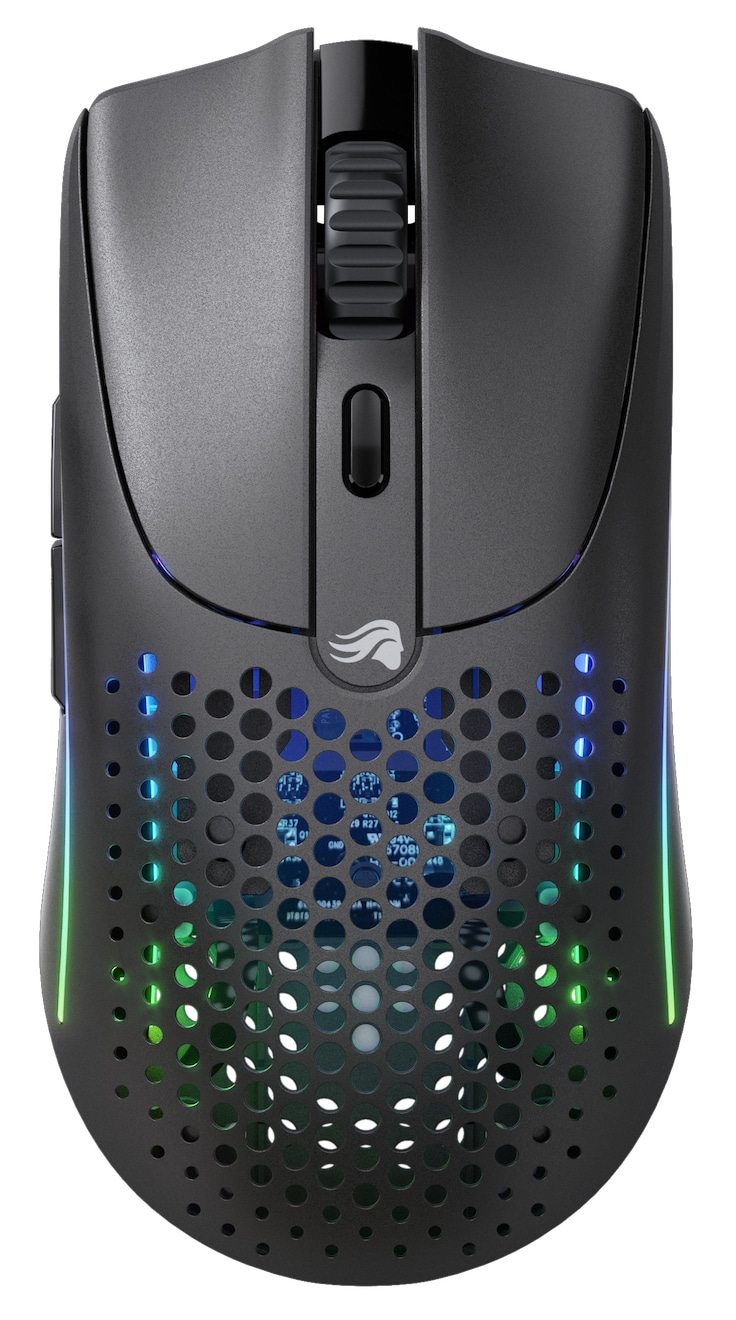 Glorious Gaming Glorious Model O Wireless 2 muis Gamen Rechtshandig RF Wireless + USB Type-C Laser 26000 DPI