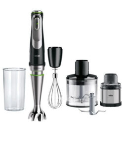 Braun MultiQuick 9 MQ9138XI 0,6 l Staafmixer 1200 W Zwart, Roestvrijstaal