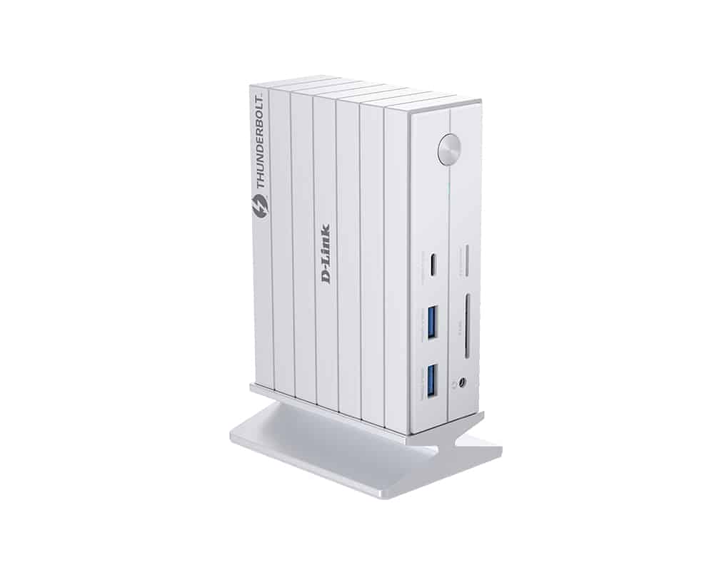 D-Link DUF-E01/E laptop dock & poortreplicator Bedraad Thunderbolt 4 Wit - Afbeelding 2