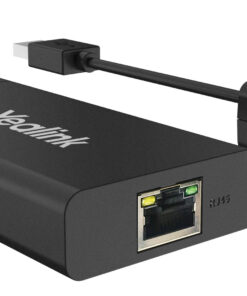 Yealink USB2CAT5E-EXT Netwerkzender & -ontvanger Zwart
