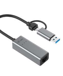 i-tec Metal USB-C/USB-A 2.5Gbps Ethernet Adapter