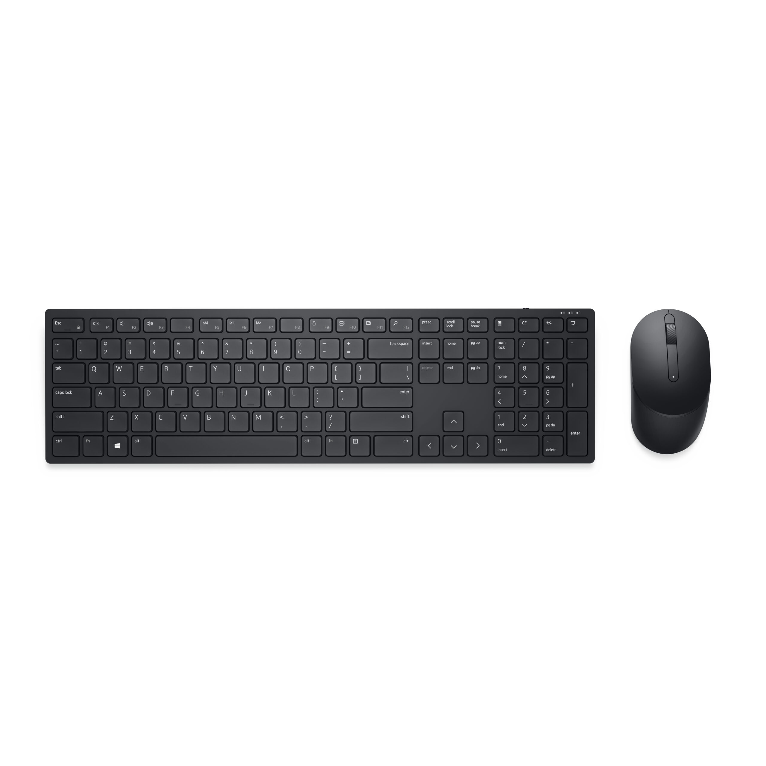 DELL Pro toetsenbord en muis - KM5221W - Belgisch (AZERTY) - zwart