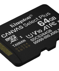 Kingston Technology 64GB micSDXC Canvas Select Plus Gen3 100R A1 enkel pakket zonder ADP - Afbeelding 2