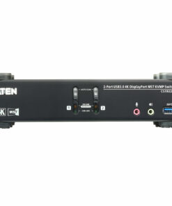 ATEN 2-poorts USB 3.0 4K DisplayPort MST KVMP-schakelaar (kabel meegeleverd) - Afbeelding 3