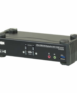 ATEN 2-poorts USB 3.0 4K DisplayPort MST KVMP™-schakelaar (kabel meegeleverd)