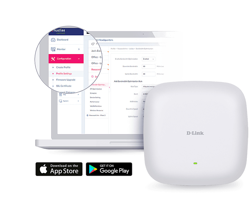 D-Link DAP‑X2810 AX1800 Wi-Fi 6 Dual-Band PoE Access Point - Afbeelding 6