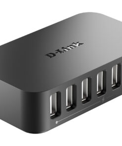 D-Link DUB-H7 USB 2.0 Type-B 480 Mbit/s Zwart - Afbeelding 2