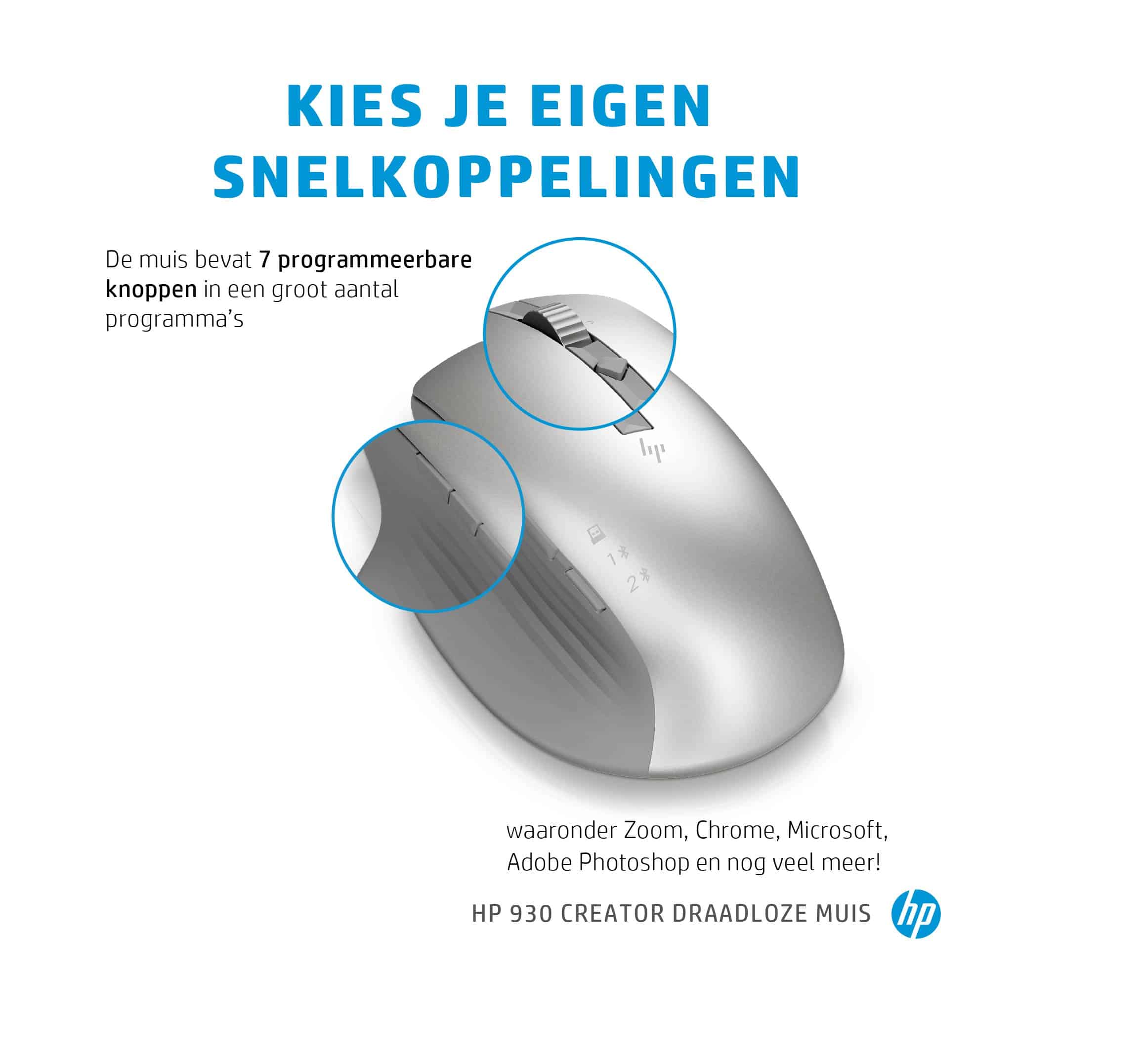 HP 930 Creator draadloze muis - Afbeelding 4