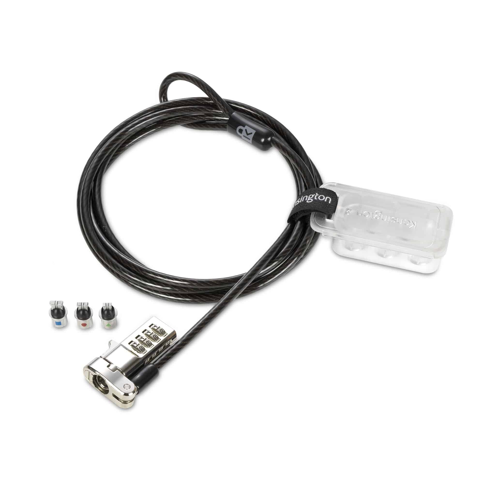 Kensington Universal 3-in-1 Combination Serialized Laptop Lock 25-Pack - Afbeelding 7