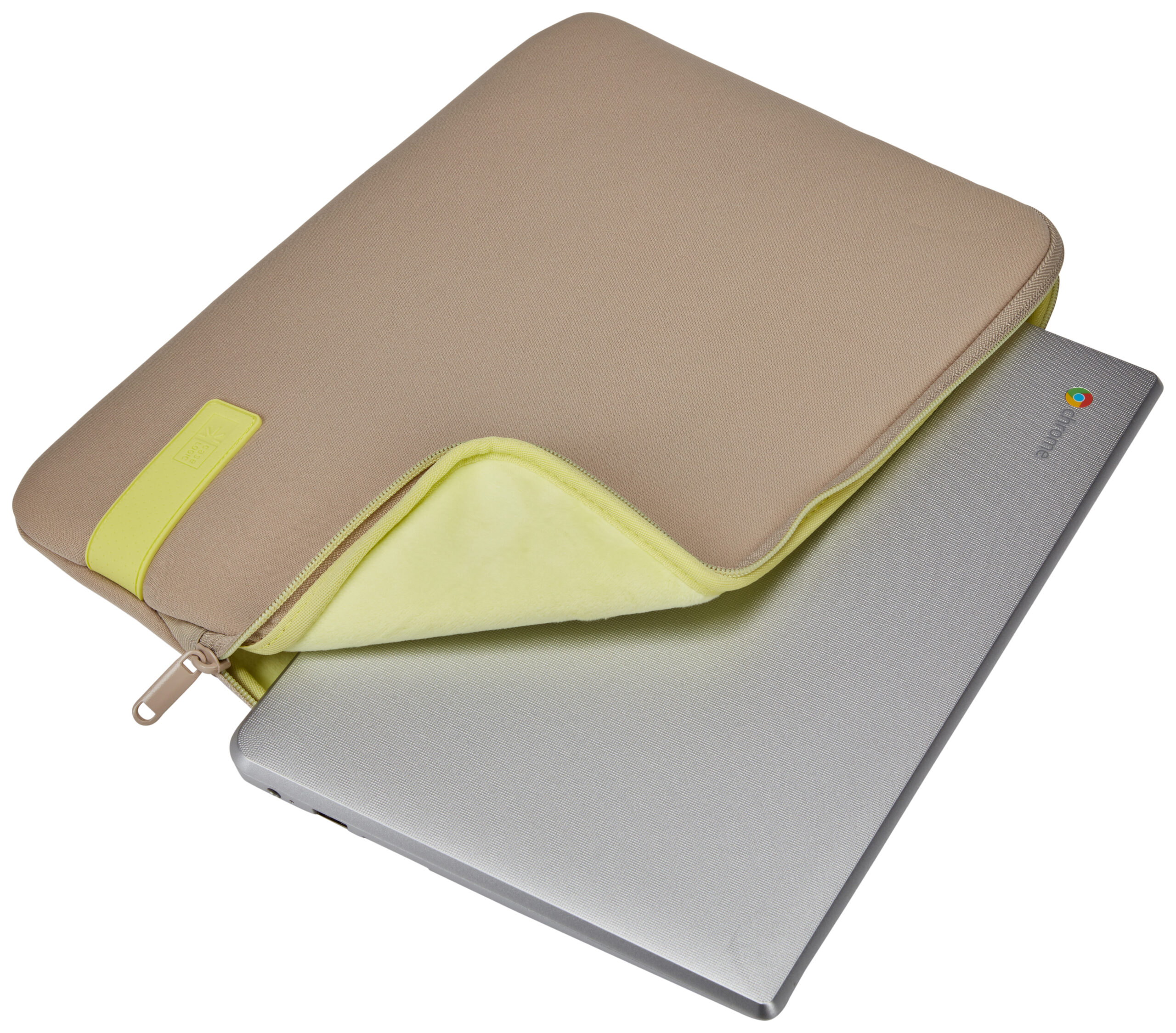 Case Logic Reflect REFPC-113 Plaza Taupe/Sun-Lime 33,8 cm (13.3") Opbergmap/sleeve - Afbeelding 4