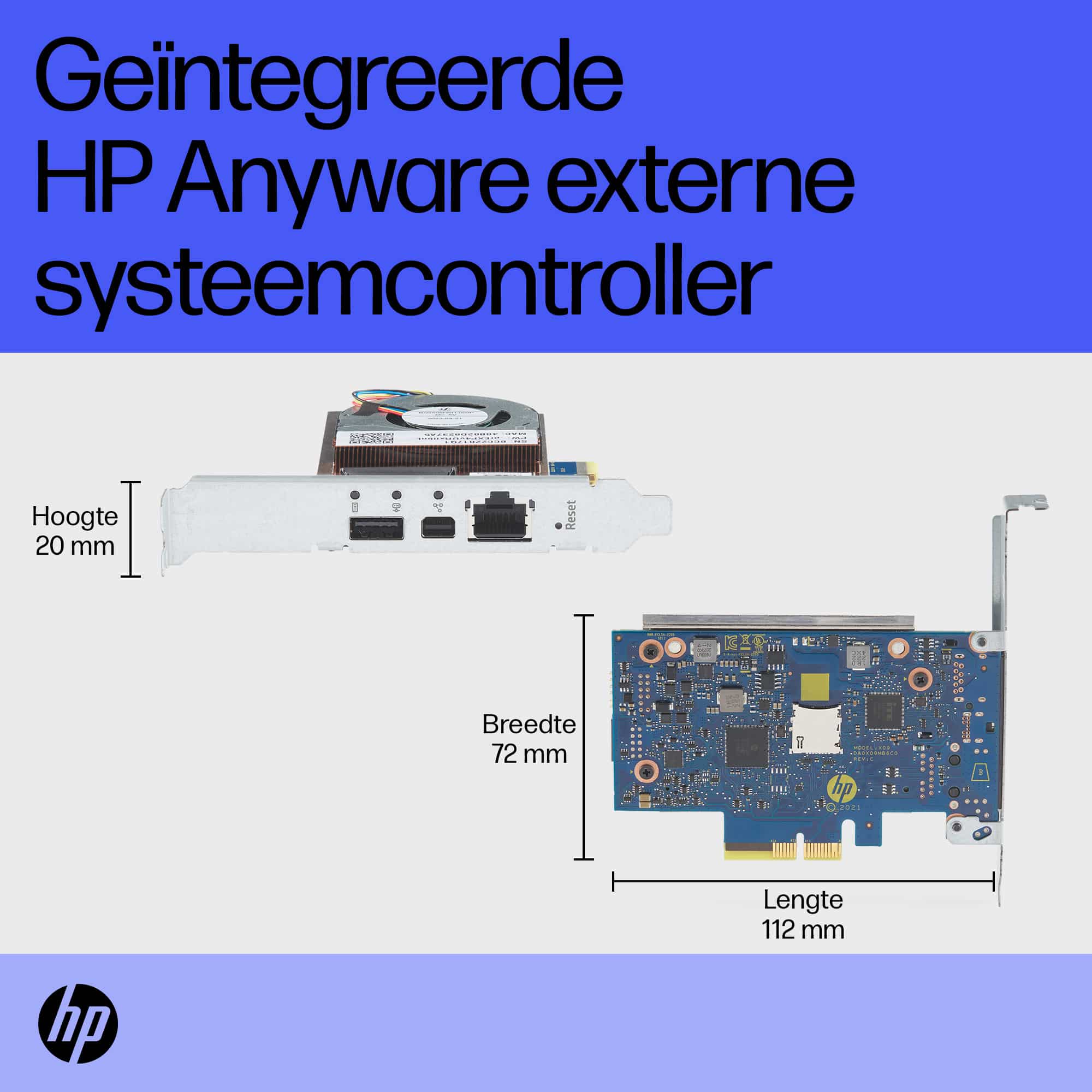 HP Remote System Controller interfacekaart/-adapter Mini DisplayPort, USB 2.0, RJ-45 - Afbeelding 5