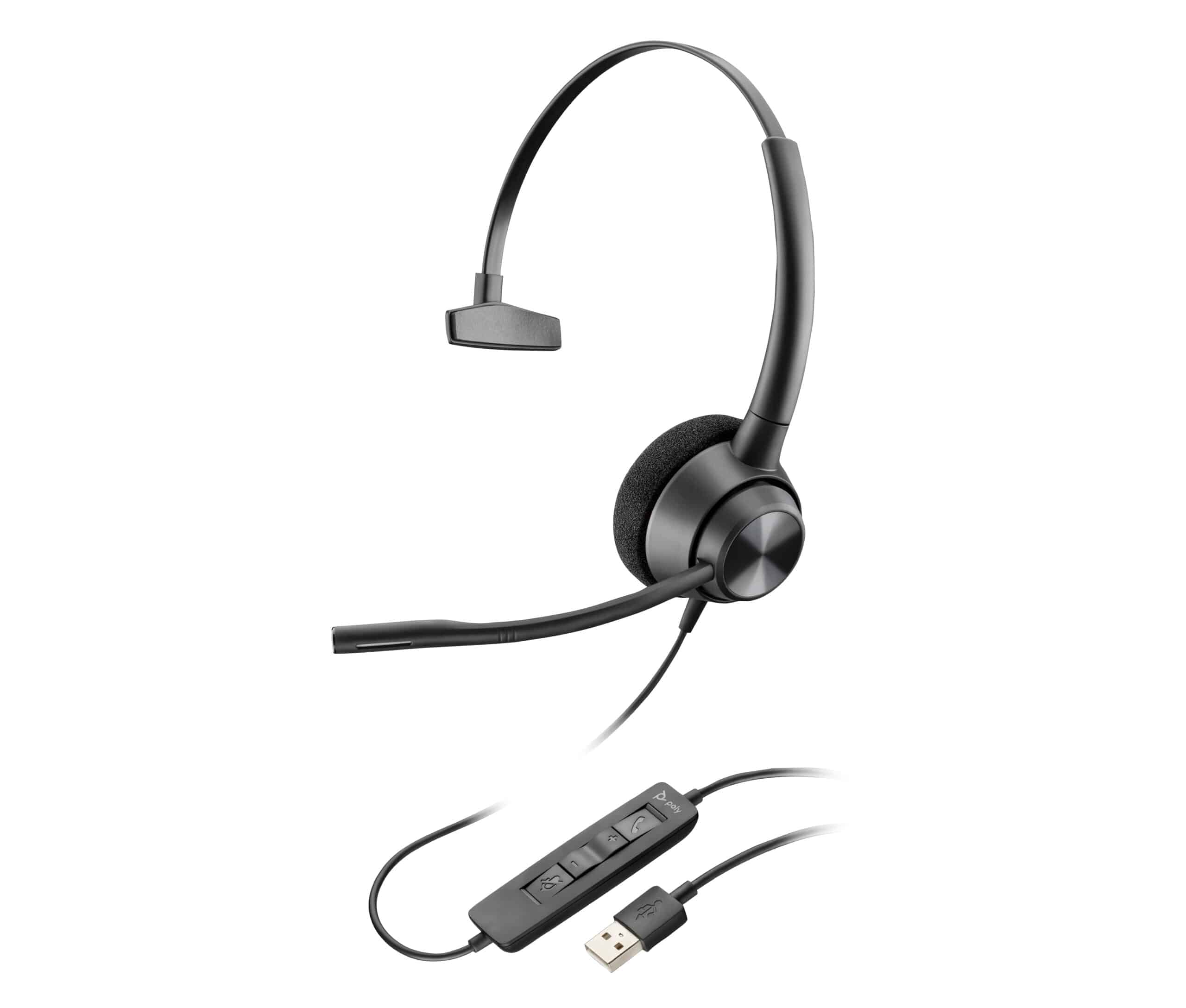 HP Poly EncorePro 310 USB-A-monoheadset TAA - Afbeelding 3