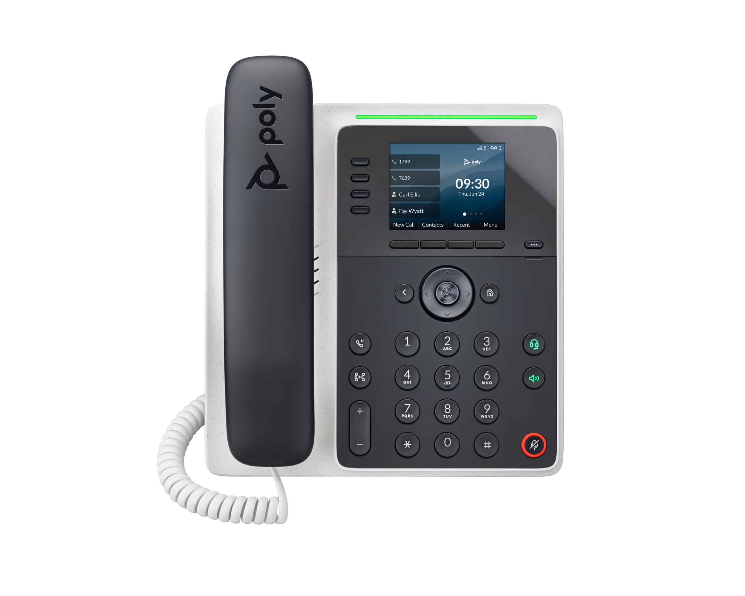 HP Poly Edge E220 IP-telefoon met PoE-ondersteuning
