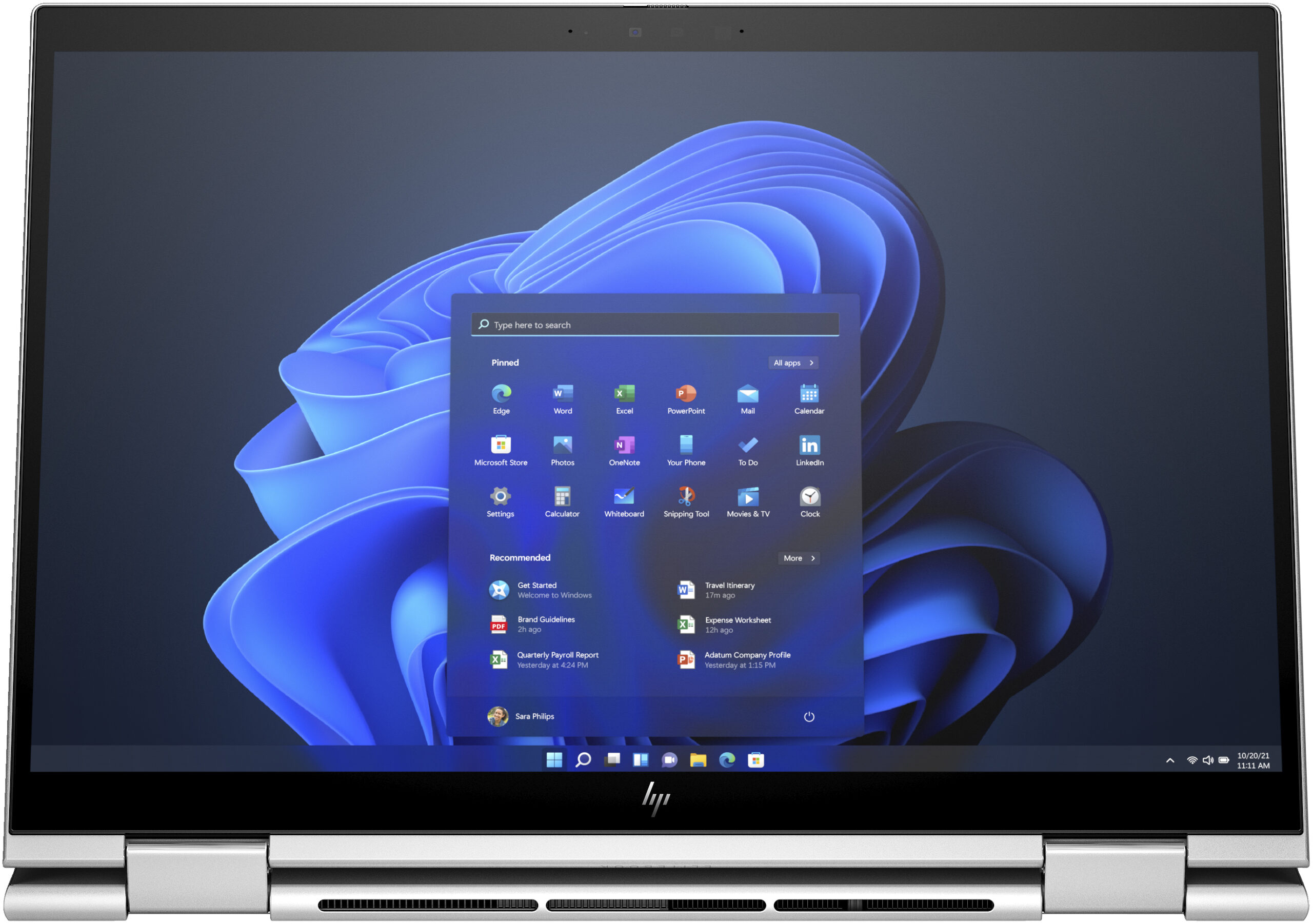HP Elite x360 830 G10 Intel® Core™ i7 i7-1355U Hybride (2-in-1) 33,8 cm (13.3") Touchscreen WUXGA 16 GB LPDDR5-SDRAM 512 GB SSD Wi-Fi 6E (802.11ax) Windows 11 Pro Zilver - Afbeelding 8