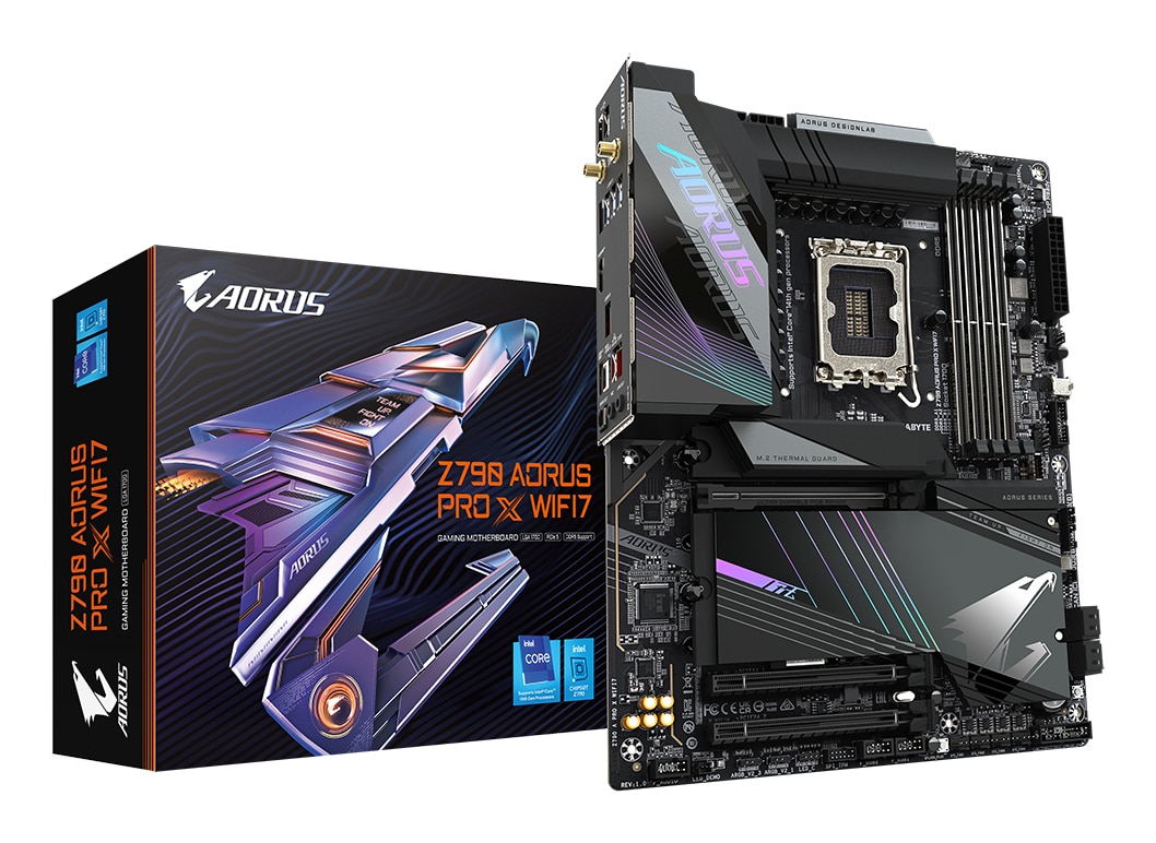 GIGABYTE Z790 AORUS PRO X WIFI7 Intel Z790 Express LGA 1700 ATX