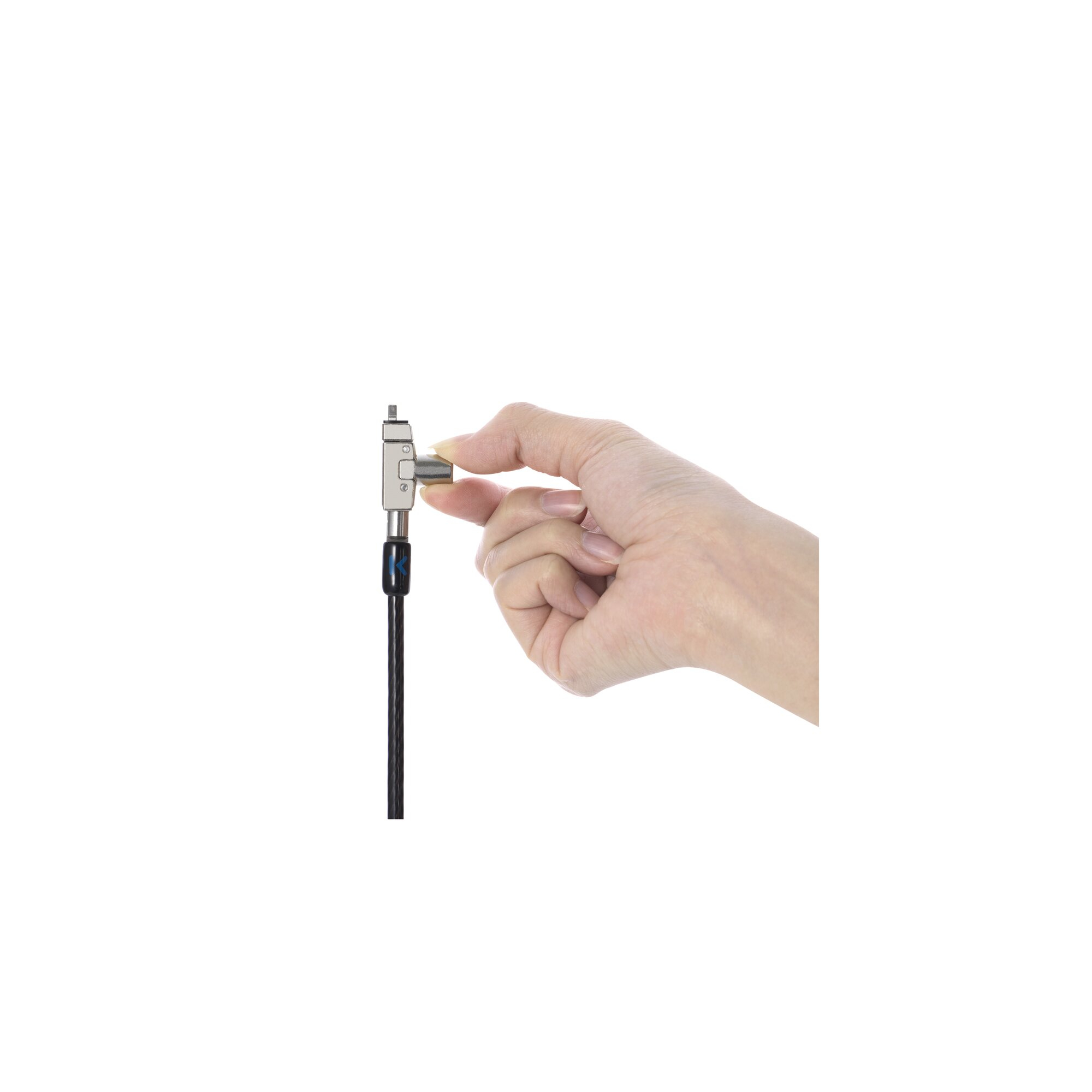 Kensington Slim N17 2.0 Keyed Dual Head Laptop Lock voor Wedge-Shaped Slots - Afbeelding 2