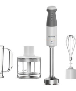 Kenwood HBM40.306WH blender Staafmixer 850 W Grijs, Transparant, Wit