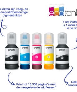 Epson EcoTank ET-5150 A4 multifunctionele Wi-Fi-printer met inkttank - Afbeelding 4