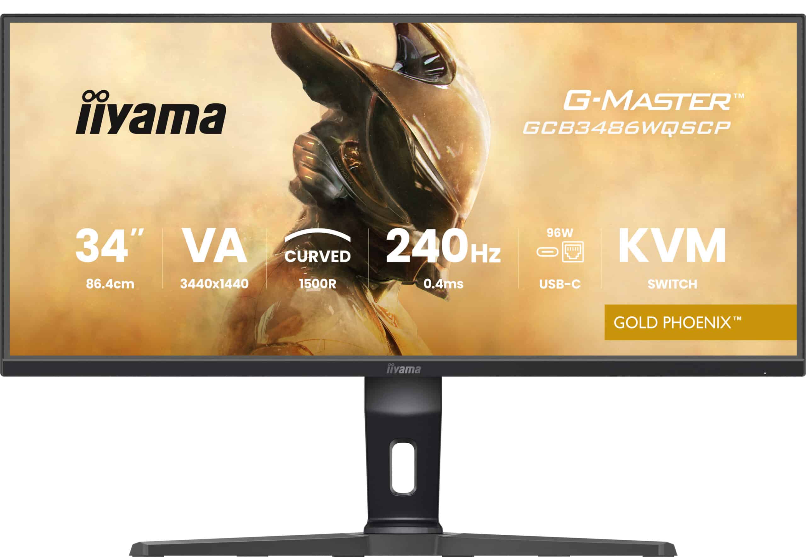 iiyama G-MASTER GCB3486WQSCP-B1 computer monitor 86,4 cm (34") 3440 x 1440 Pixels UltraWide Quad HD Zwart - Afbeelding 3