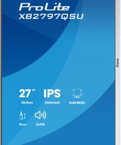 iiyama ProLite XB2797QSU-W1 computer monitor 68,6 cm (27") 2560 x 1440 Pixels Quad HD LED Wit - Afbeelding 4