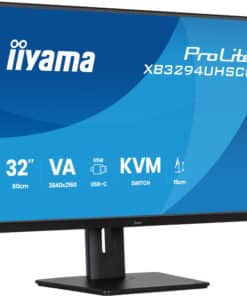 iiyama ProLite XB3294UHSCP-B1 computer monitor 80 cm (31.5") 3840 x 2160 Pixels 4K Ultra HD Zwart - Afbeelding 3