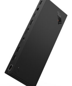 Lenovo ThinkPad USB4 Dock 5000 Bedraad Thunderbolt 4 Zwart - Afbeelding 4