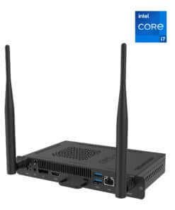 BenQ TEY41-i7 Intel Core i7-1255U 16 GB DDR4-SDRAM 256 GB SSD Windows 11 Pro Rekgemonteerd chassis PC Zwart Desktop - Afbeelding 2