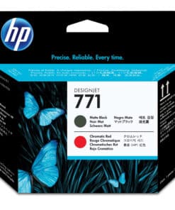 HP 771 matzwarte/chromatisch rode DesignJet printkop